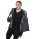 Aiden Black Fur Leather Jacket