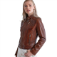 Alejandra Chelsea Biker Leather Jacket