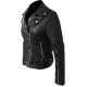 Ali Larter Black Moto Leather Jacket
