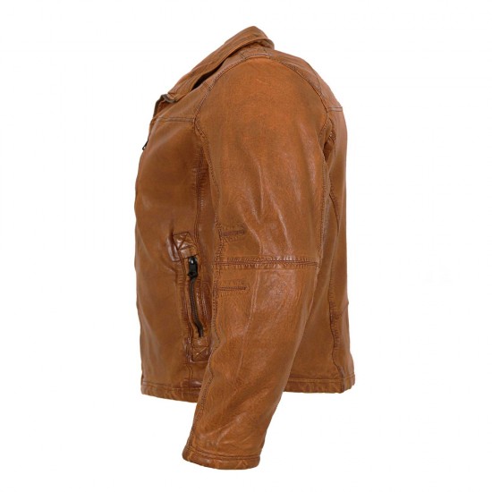 Bennett Brown Classic Leather Jacket