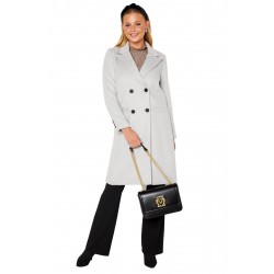 Blakely Kylie Grey Trench Coat