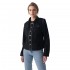 Bonnie Macie Black Suede Leather Jacket