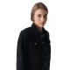 Bonnie Macie Black Suede Leather Jacket