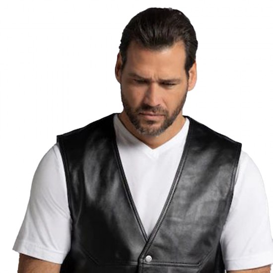 Colton Genuine Leather Vest