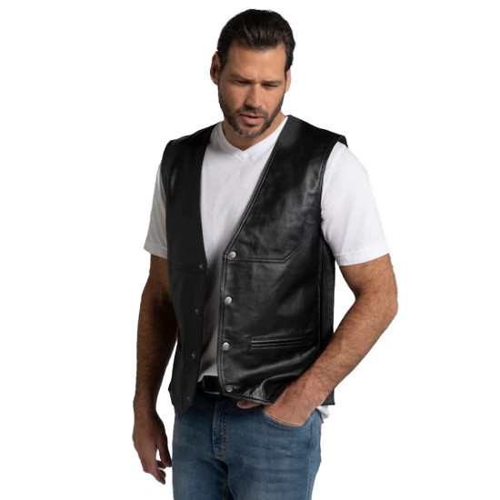 Colton Genuine Leather Vest