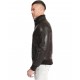 Cooper Kai Dark Brown Leather Jacket