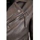 Damian Brown Biker Leather Jacket