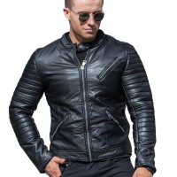 Men's Declan Racer Leather Jacket