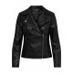 Delilah Black Leather Jacket For Women