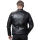 Diego Black Quilted Leather Jacket