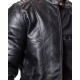 Diego Black Quilted Leather Jacket