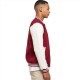 Easton Red And White Varsity Jacket