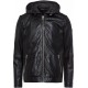 Emerson Hooded Leather Jacket