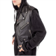 Emiliano Black Genuine Leather Vest