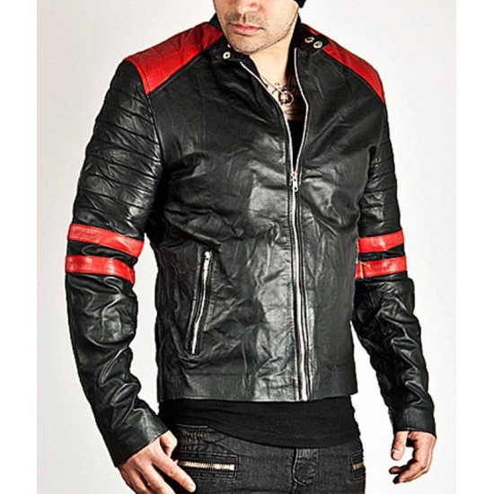 Fight Club Project Mayhem Brad Pitt Tyler Durden Leather Jacket