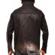 From Paris with Love John Travolta Brown Leather Coat
