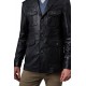 George Men's Classic Leather Jacket