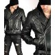 Ghost Rider Nicolas Cage Black Leather Jacket
