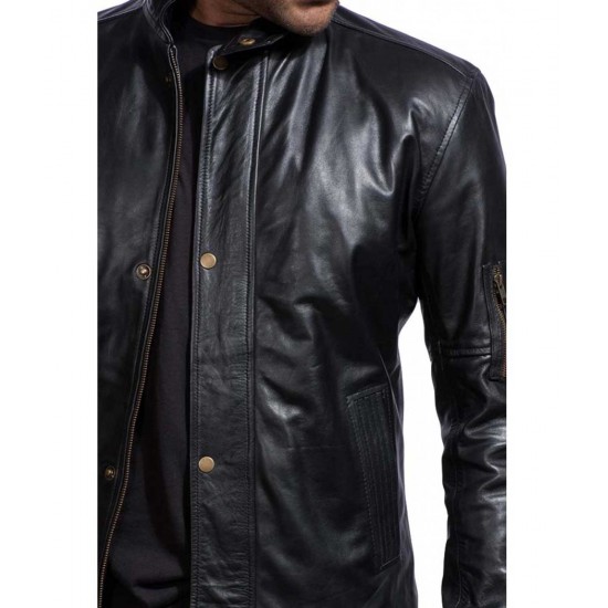 Hank Moody Californication David Duchovny Leather Jacket