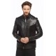 Hezekiah Black Suede Leather Jacket