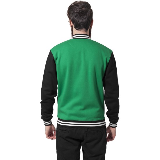 Jaxson Green And Black Varsity Jacket