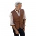 Jeremiah Classic Brown Leather Vest