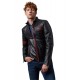 Jonathan Black Leather Zipper Jacket