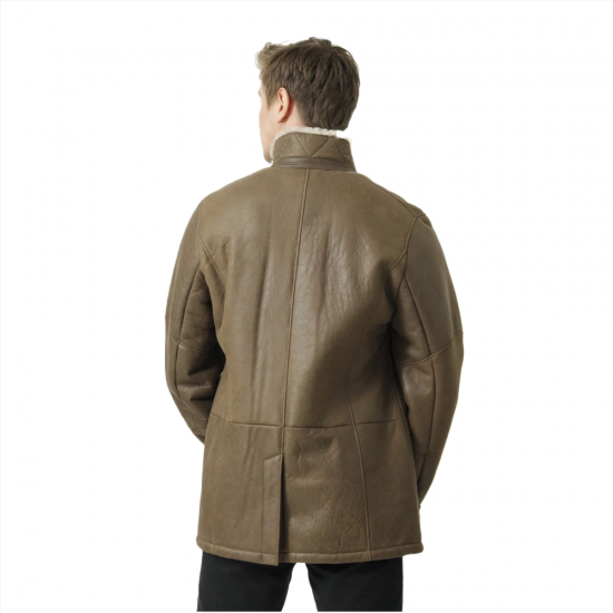 Malakai Lane Brown Classic Coat