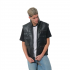 Mark Kaden Black Leather Vest