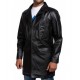 Max Payne Mark Wahlberg Black Leather Jacket/Coat