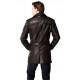 Memphis Men’s Classic Leather Coat