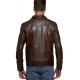 Men's Arthur Dark Brown Leather Jacket