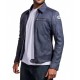 Need For Speed Aaron Paul Blue Leather Jacket