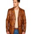 Nehemiah Brown Genuine Leather Coat