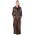 Sarah Peyton Belted Leather Trench Coat