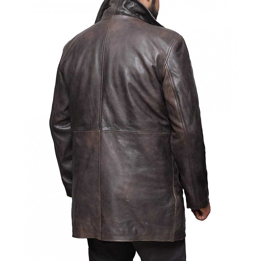 Supernatural Dean Winchester Brown Leather Trench Coat