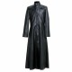 The Matrix Keanu Reeves Black Trench Coat