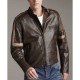 Tom Cruise War Of The World Brown Stripe Leather Jacket