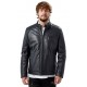 Tyler Black Leather Jacket for Men