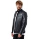 Tyler Black Leather Jacket for Men