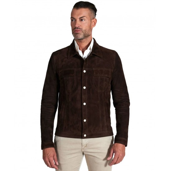 Valentino Dark Brown Leather Jacket