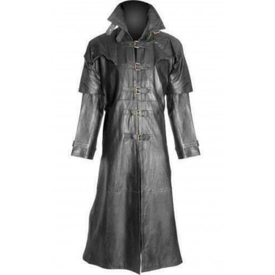 Van Helsing Hugh Jackman Leather Trench Coat