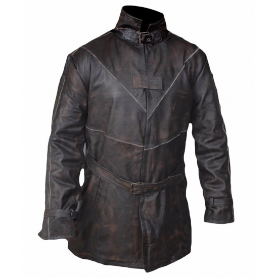 Watch Dogs Aiden Pearce Leather Trench Coat