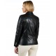 Kamila Double Breasted Genuine Leather Coat
