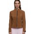 Lorelei Bianca Brown Classic Suede Leather Jacket