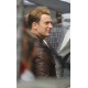 The Avengers Chris Evans Brown Leather Jacket