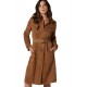 Veronica Ariah Brown Belted Trench Coat